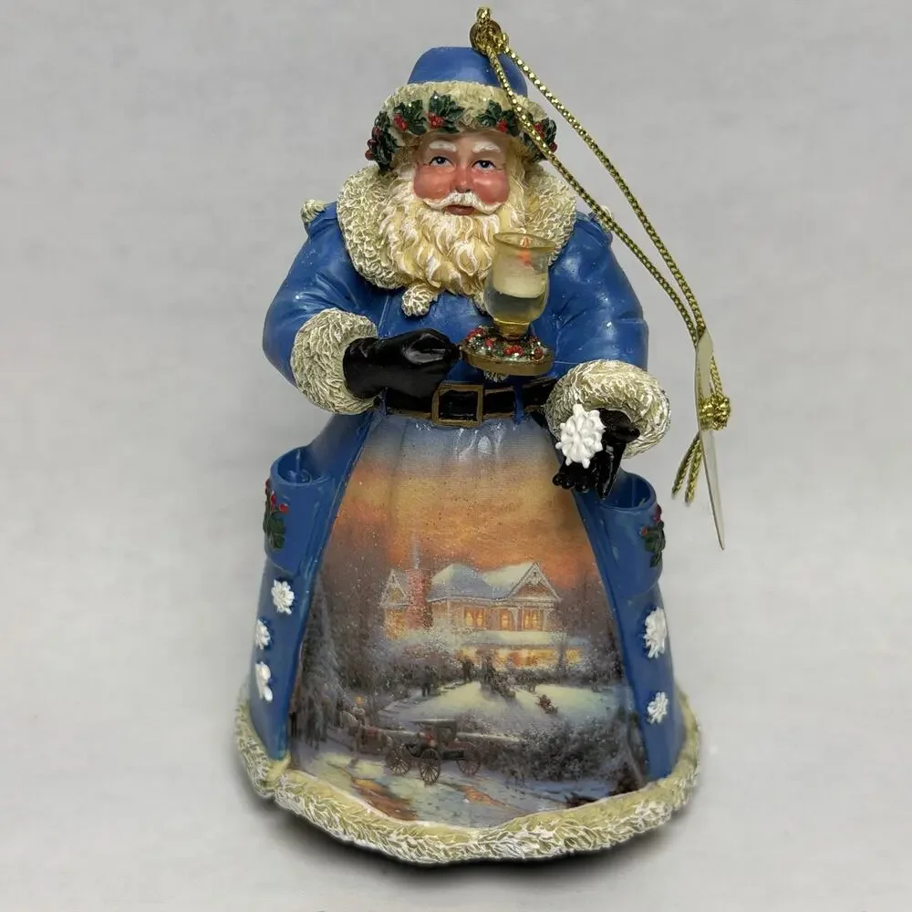 Thomas‎ Kinkade Old World Santa Ashton Drake Ornaments Set of 10 Christmas Lot 3